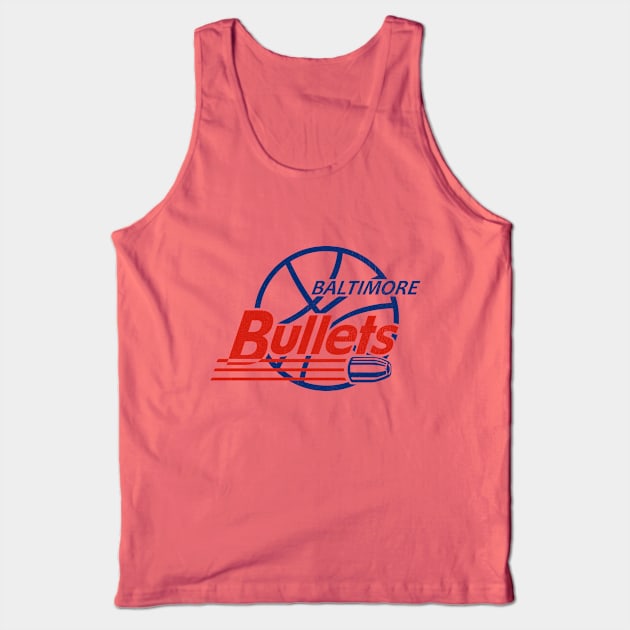 Defunct Baltimore Bullets Basketball 1944 Tank Top by LocalZonly